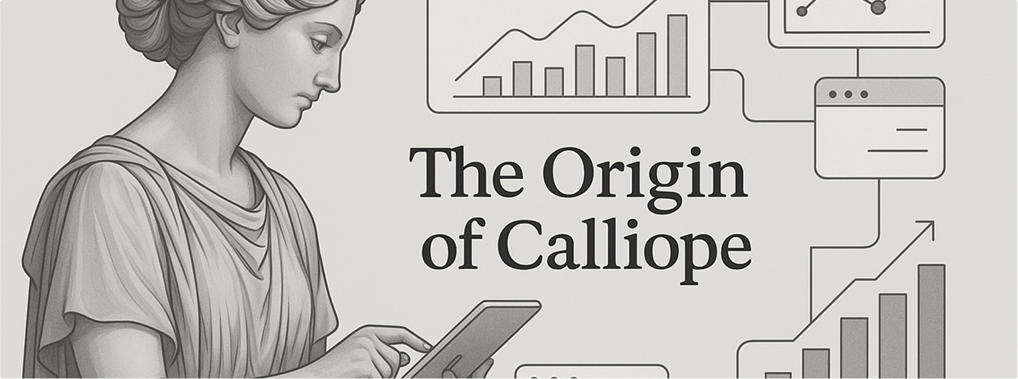 A photograph of Calliope the goddess.